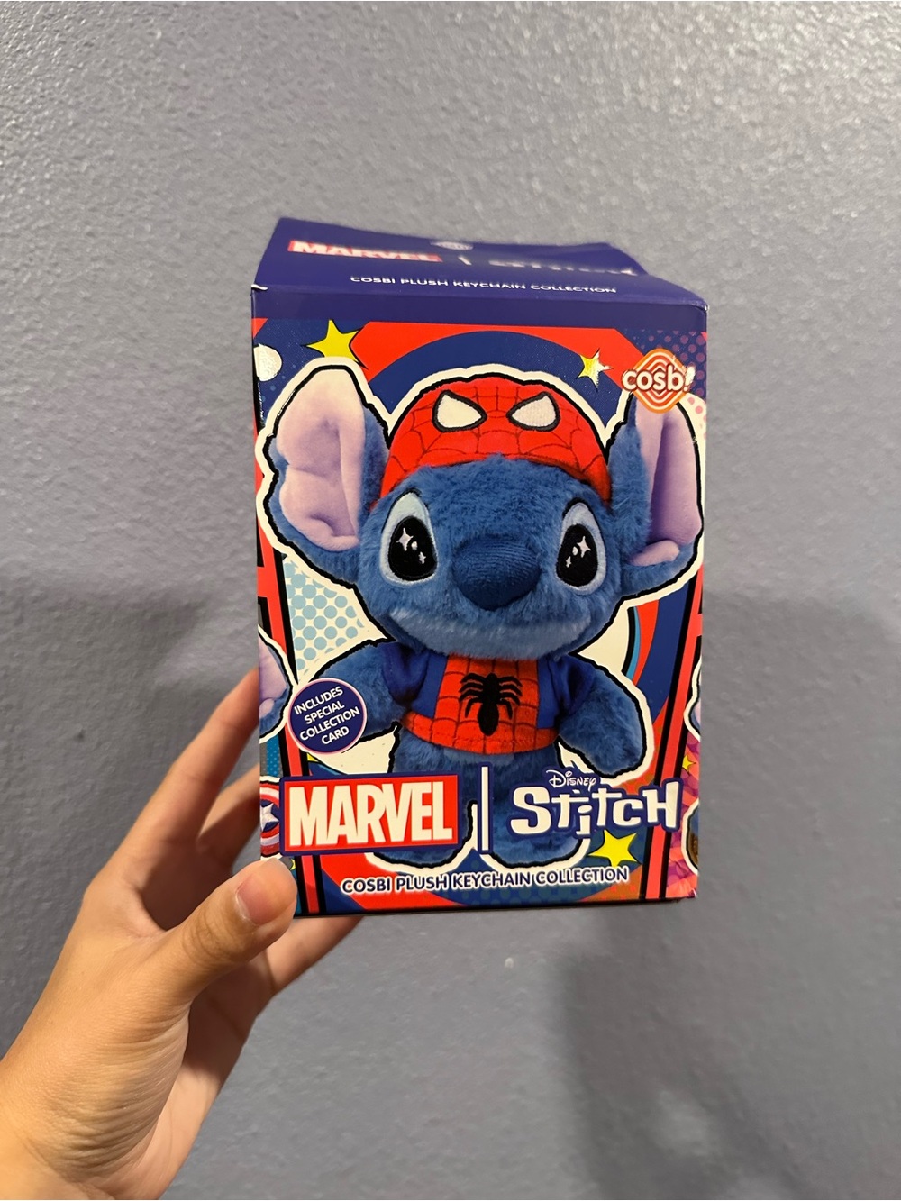 Marvel Stitch Plush Keychain